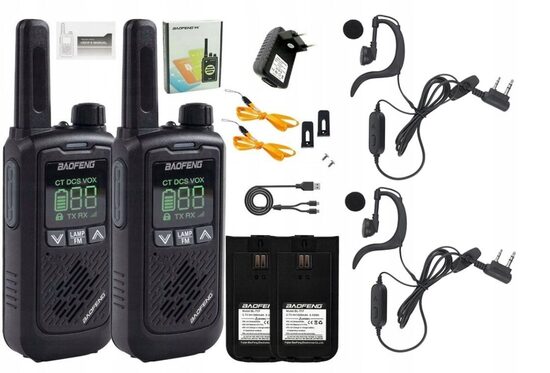 Rācijas 2 gab. 'Baofeng T17' (5km)